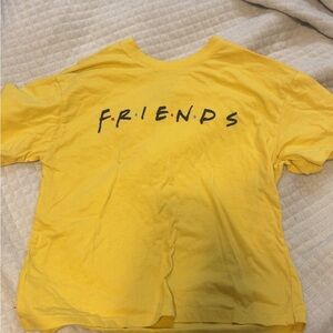 FRIENDS Yellow Short Sleeve Tee